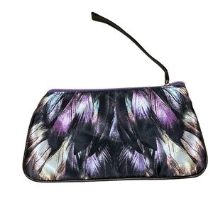 feather wristlet